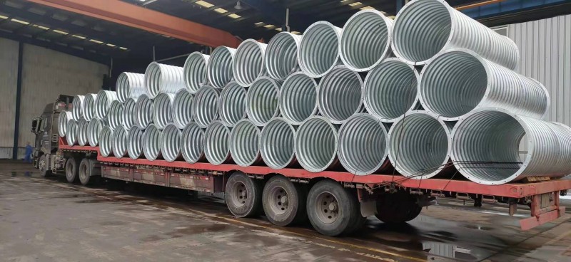 鍍鋅拼裝鋼波紋涵管